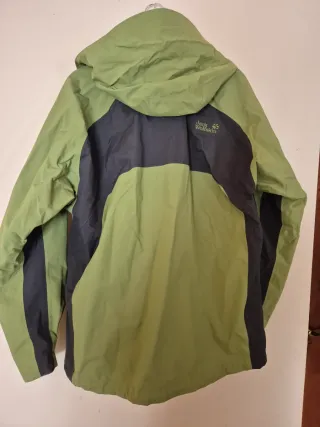Abrigo Jack Wolfskin Mujer Talla L Verde/Negro