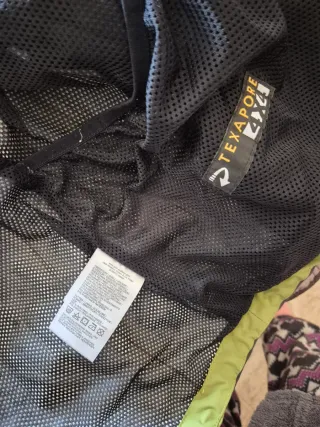 Abrigo Jack Wolfskin Mujer Talla L Verde/Negro