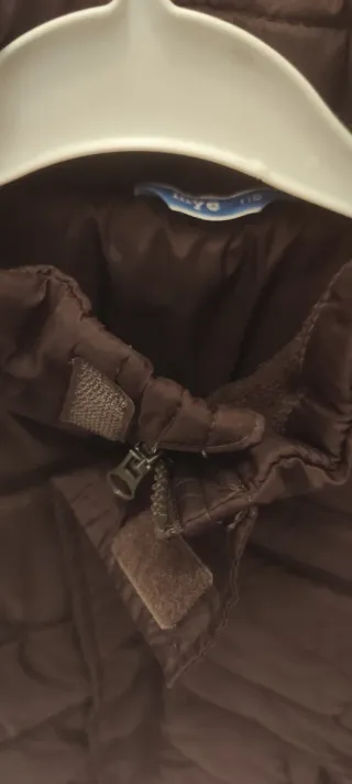 Giubbotto imbottito marrone bambino