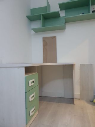 Litera completa con cajones y armario