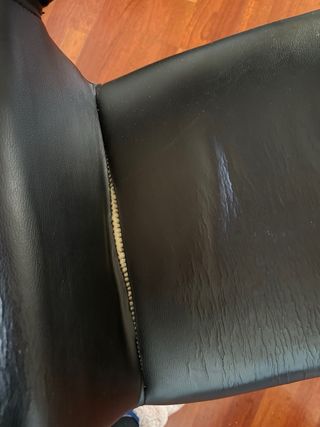 Pack 4 Sillas Comedor Piel Negra