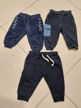 Set 6 pantaloni bimbo 3-6 mesi