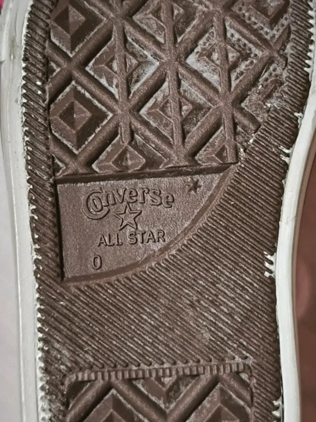 Llavero Mini Zapatilla Converse Rosa