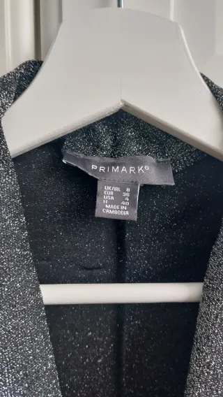 Vestido fiesta plateado