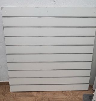 Panel de lama blanco 120 x 120