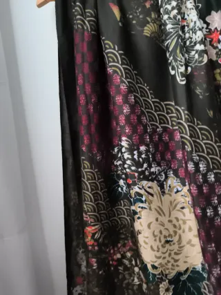 Fular estampado floral