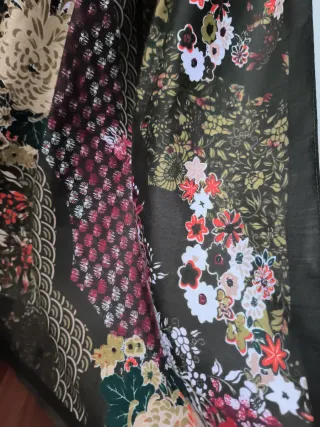 Fular estampado floral