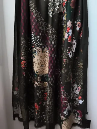 Fular estampado floral