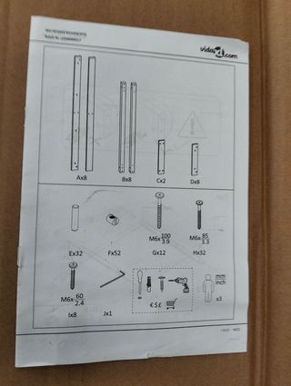 vidaXL Soporte para neumáticos