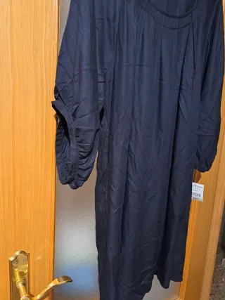 Vestido Zara Basic Negro Con Etiqueta