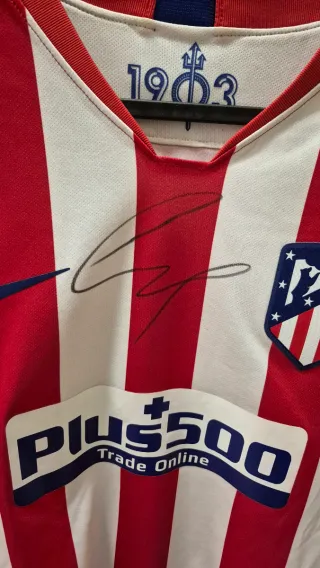 Camiseta Atlético Madrid Firmada Cholo