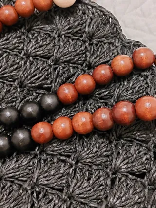 Bolso Zara Marrón y Gris