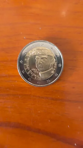 Moneda 2 euros Eslovaquia 2019 Milan Rastislav