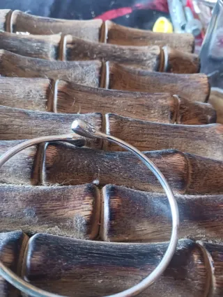 Conjunto elegante plata