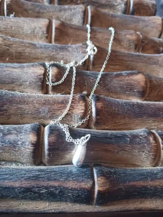 Conjunto elegante plata