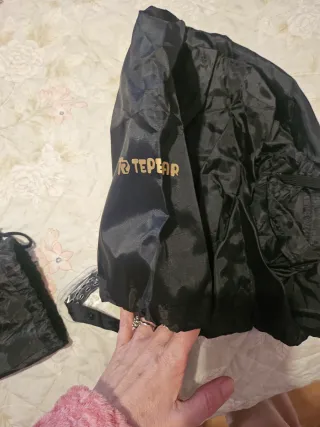 Gorro secado pelo rizado TEPEAR negro