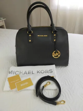 Bolso Michael Kors Negro Mano y Hombro