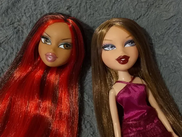 Lote Bratz: Muñeca y Cabeza