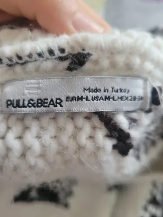 Poncho mujer tejido flecos talla única