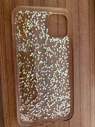 Custodia iPhone 11 con glitter
