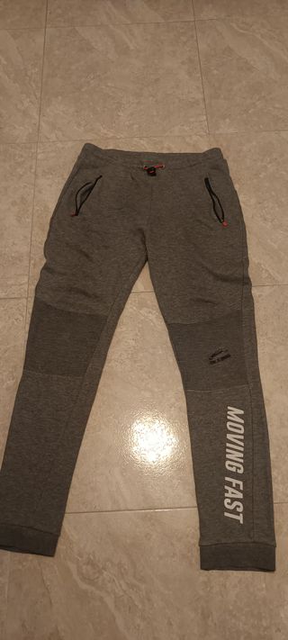Pantalón chándal gris teeth