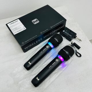 Microfoni Wireless Karaoke LED Duo Nuovi