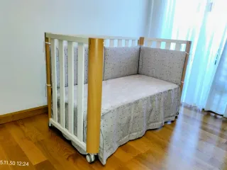 Cuna colecho Cotinfant 60 x 120 cm blanca