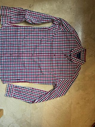 Camisa cuadros Zara