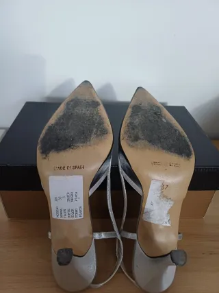 Zapatos de salón Suyvi gris/plata