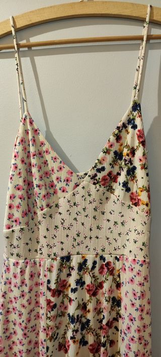 VESTIDO FLORES ZARA