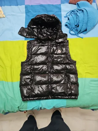 Chaleco Moncler Negro Talla L