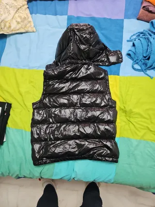 Chaleco Moncler Negro Talla L
