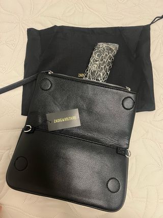 Bolso Zadig & Voltaire negro con alas
