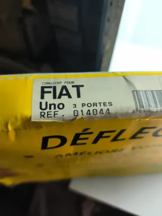 Deflectores de aire Fiat Uno 3 puertas