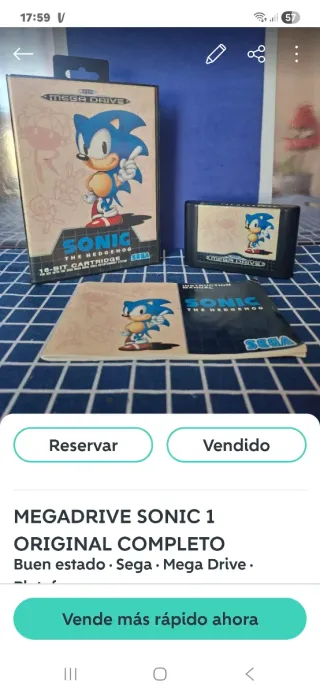 MEGADRIVE 1 HIGH DEFINITION GRAPHICS ORIGINAL