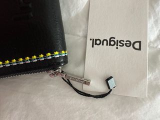 Cartera Desigual Negra y Rosa Sin Estrenar