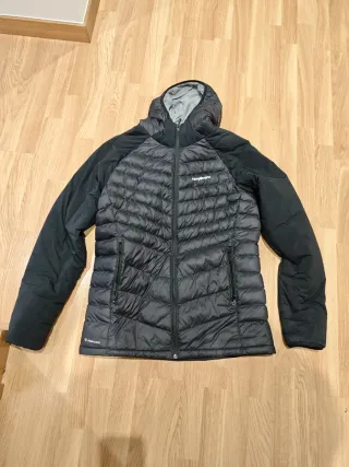 Chaqueta Trangoworld Plumas Negra