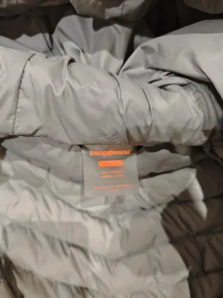 Chaqueta Trangoworld Plumas Negra