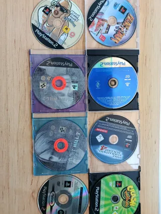 Lote 7 Juegos PlayStation 2 (PS2)