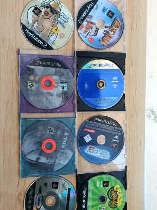 Lote 7 Juegos PlayStation 2 (PS2)