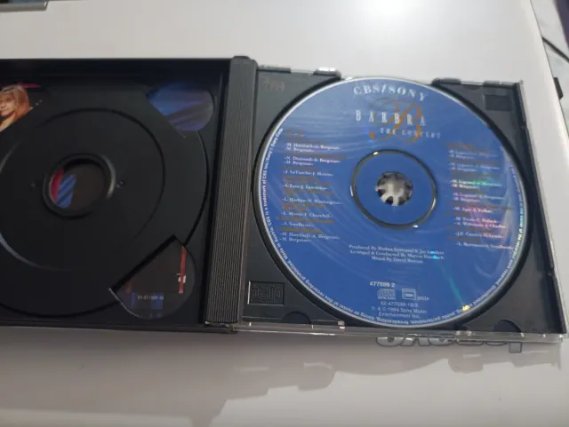 Doble CD Barbra Streisand The Concert