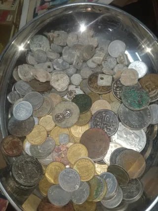 Pasador de plata romano y todo lo de la foto