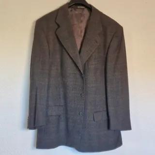 Chaqueta Caballero Emidio Tucci Gris y Marrón, 58