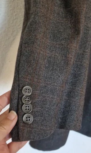 Chaqueta Caballero Emidio Tucci Gris y Marrón, 58