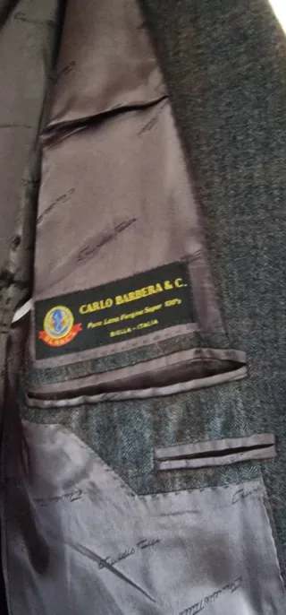 Chaqueta Caballero Emidio Tucci Gris y Marrón, 58