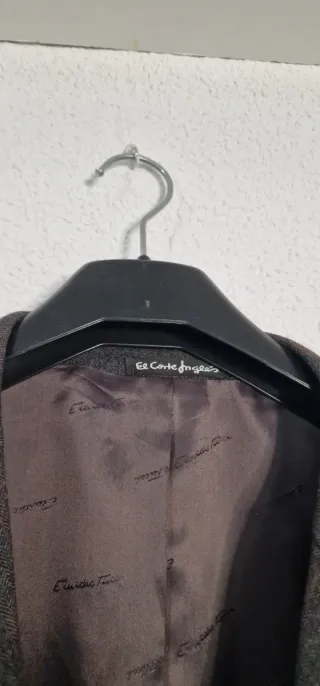 Chaqueta Caballero Emidio Tucci Gris y Marrón, 58