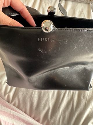 Bolso Negro Vintage Furla