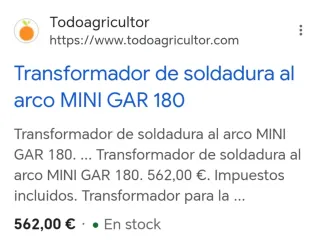 Soldadora Solcar Mini 180