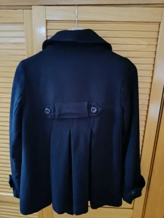 Chaquetón de paño negro