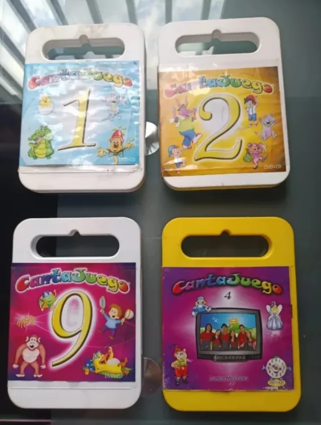 Cantajuegos 4 CDs